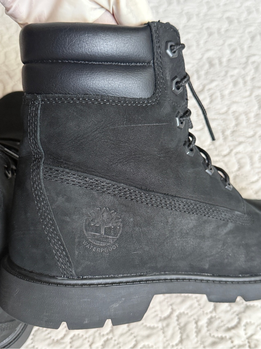 Timberland Linden Woods A156S Women’s 7.5 Black Waterproof 400g PrimaLoft Boots - Picture 8 of 16